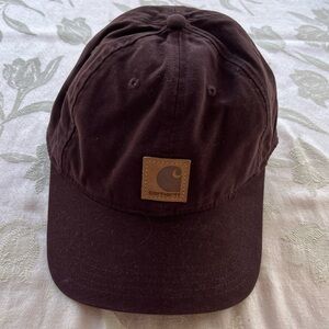 Carhartt Odessa Men's Canvas Cap - Brown, One Size (100289-211) Velcro closure
